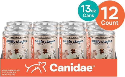 Show full view: CANIDAE Chicken, Lamb & Fish Formula + Lamb & Rice Formula Canned Dog Food slide 4 of 9