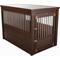 Show in main carousel: New Age Pet ecoFLEX Single Door Furniture Style Dog Crate & End Table, Russet, 42 inch slide 3 of 13