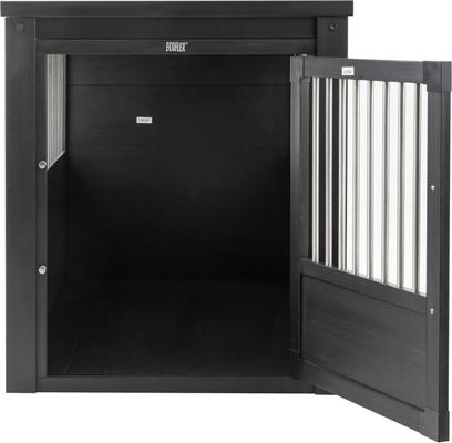 Show full view: New Age Pet ecoFLEX Single Door Furniture Style Dog Crate & End Table, Espresso, 42 inch slide 3 of 13