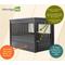 Show in main carousel: New Age Pet ecoFLEX Single Door Furniture Style Dog Crate & End Table, Espresso, 42 inch slide 9 of 13