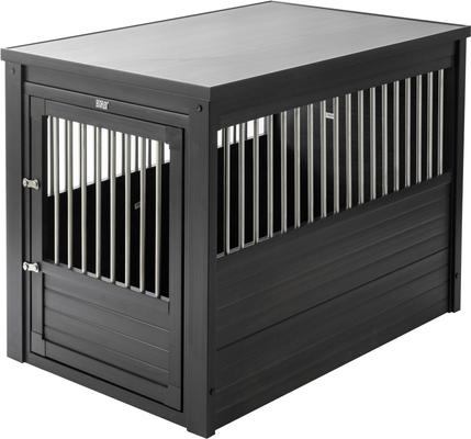 Show full view: New Age Pet ecoFLEX Single Door Furniture Style Dog Crate & End Table, Espresso, 42 inch slide 4 of 13