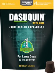 Nutramax Dasuquin with MSM Hip & Joint Soft Chews Joint Supplement for Large Dogs, 300 count