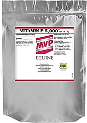 Med-Vet Pharmaceuticals (MVP) Vitamin E 5000 Pellets Horse Supplement, 3-lb