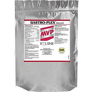 Med-Vet Pharmaceuticals (MVP) Gastro-Plex Pellets Horse Supplement, 3-lb