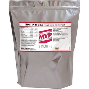 Med-Vet Pharmaceuticals (MVP) Biotin II-22X Pellets Horse Supplement, 10-lb