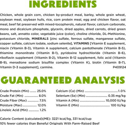 Show full view: Purina Beneful Healthy Weight with Farm-Raised Chicken Dry Dog Food, 3.5-lb bag slide 7 of 9