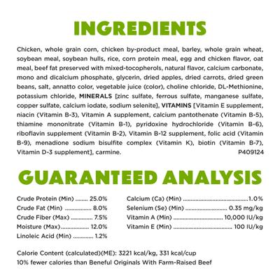 Show full view: Purina Beneful Healthy Weight with Farm-Raised Chicken Dry Dog Food, 14-lb bag slide 7 of 13