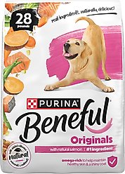 Purina Beneful Originals with Natural Salmon Dry Dog Food, 28-lb bag