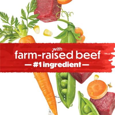 Show full view: Purina Beneful IncrediBites with Farm-Raised Beef, Small Breed Dry Dog Food, 3.5-lb bag slide 9 of 12