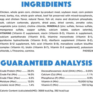 Purina Beneful Healthy Puppy with Farm Raised Chicken High Protein Dry Dog Food, 3.5-lb bag