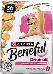 Purina Beneful Originals with Natural Salmon Dry Dog Food, 36-lb bag