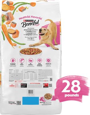 Show full view: Purina Beneful Originals with Natural Salmon Dry Dog Food, 28-lb bag slide 3 of 13