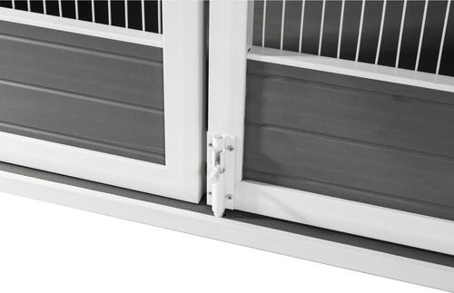 Show full view: New Age Pet ECOFLEX Cozy Critter Chateau Small Pet Habitat, Grey slide 5 of 12