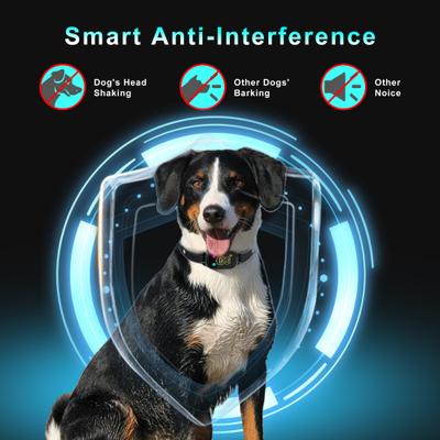 Show full view: PATPET No Shock Smart Bark Control Dog Bark Collar slide 3 of 8
