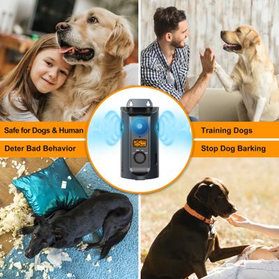 Show full view: PATPET Solar-Powered Ultrasonic Indoor/Outdoor Dog Bark Control Device slide 6 of 8