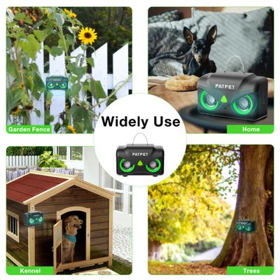 Show full view: PATPET Adjustable Level Ultrasonic Indoor/Outdoor Dog Bark Control Device slide 6 of 9