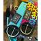 Show in main carousel: Star Point Horsemanship Miniature Horse Neoprene Cinch Girth, Rainbow Cheetah, 18-in slide 1 of 2