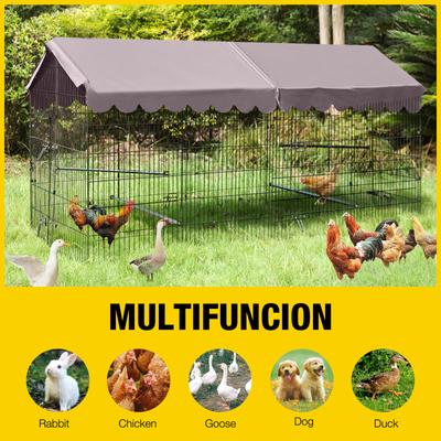 Show full view: Aivituvin AIR7009 Rabbit Metal Playpen, Black, 87.6-L slide 4 of 6