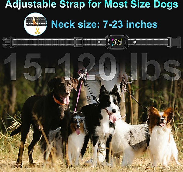 Show full view: PATPET No Shock Smart Bark Control Dog Bark Collar slide 6 of 8