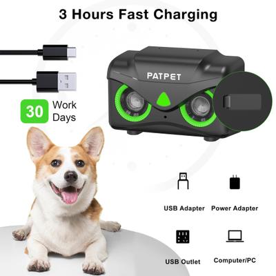 Show full view: PATPET Adjustable Level Ultrasonic Indoor/Outdoor Dog Bark Control Device slide 4 of 9