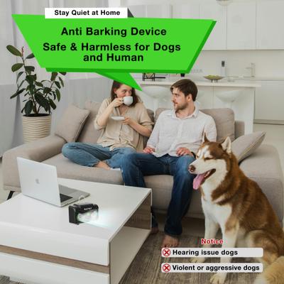 Show full view: PATPET Adjustable Level Ultrasonic Indoor/Outdoor Dog Bark Control Device slide 5 of 9