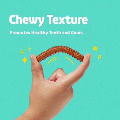 Show full view: Vibeful Medium Daily Dental Chews for Dogs, Cinnamon Flavor, 7 count slide 5 of 10