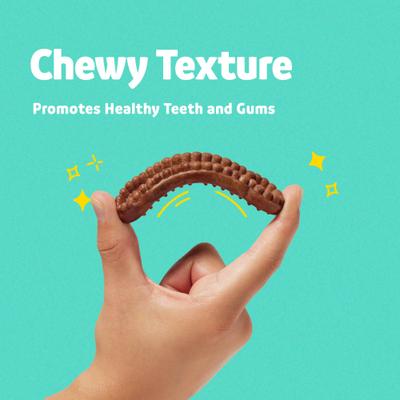 Show full view: Vibeful Medium Daily Dental Chews for Dogs, Chicken Flavor, 30 count slide 5 of 10