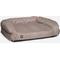 Show in main carousel: K9 Ballistics Tough Ripstop Rectangle Bolster Dog Bed, Taupe Premium Finish, Large slide 1 of 8