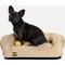 Show in main carousel: K9 Ballistics Tough Ripstop Rectangle Orthopedic Bolster Dog Bed, Sandstone, Small slide 1 of 9