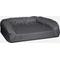 Show in main carousel: K9 Ballistics Tough Ripstop Rectangle Orthopedic Bolster Dog Bed, Titanium Premium Finish, X-Large slide 1 of 8