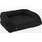 Show in main carousel: K9 Ballistics Tough Ripstop Rectangle Orthopedic Bolster Dog Bed, Obsidian Black, Large slide 2 of 9