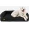 Show in main carousel: K9 Ballistics Tough Ripstop Rectangle Orthopedic Bolster Dog Bed, Obsidian Black, Large slide 1 of 9