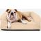 Show in main carousel: K9 Ballistics Tough Ripstop Rectangle Orthopedic Bolster Dog Bed, Sandstone, Medium slide 1 of 10