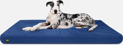 K9 Ballistics Tough Ripstop Orthopedic Pillow Dog Bed, Blue Quartz, XX-Large