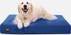 K9 Ballistics Tough Ripstop Orthopedic Pillow Dog Bed, Blue Quartz, Large