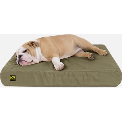 K9 Ballistics K9 Ballistics Tough Ripstop Orthopedic Pillow Dog Bed, Sage Green, Medium