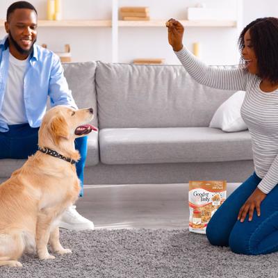 Show full view: Good 'n' Tasty Triple Flavor Mini Churro Style Twists Chicken, Peanut Butter & Pork Gourmet Crunchy Dog Treats, 100 count slide 7 of 11