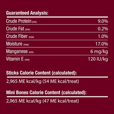 Show full view: SmartBones Mini Bones & Sticks Variety Pack Dog Chews, 18 count slide 9 of 10