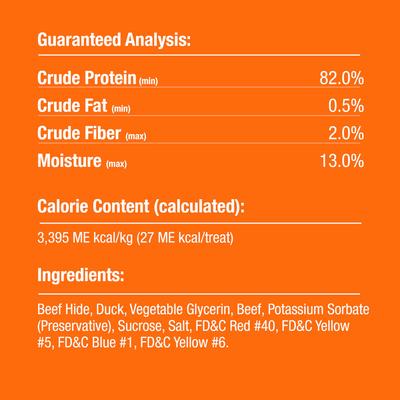 Show full view: Good 'n' Fun Triple Flavor Twists Sticks Beef, Duck & Prime Rib Dog Treat Chew, 10 count slide 9 of 10