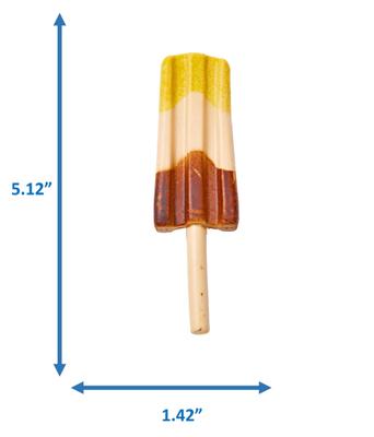 Show full view: Pup Ice Rocket Lollies Banana & Chocolate Dog Chew Treat, 2 count slide 5 of 5