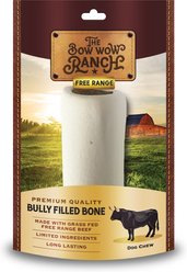 Bow Wow Ranch Bully Filled Dog Bone, 9.2-oz bag