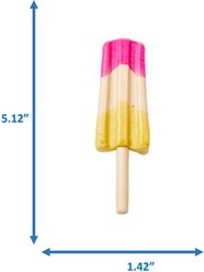 Pup Ice Rocket Lollies Strawberry & Banana Dog Chew Treat, 2 count slide 2 of 4