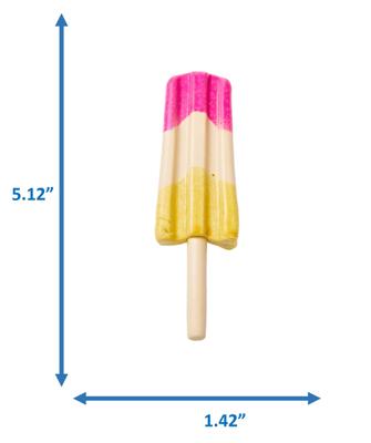 Show full view: Pup Ice Rocket Lollies Strawberry & Banana Dog Chew Treat, 2 count slide 5 of 5