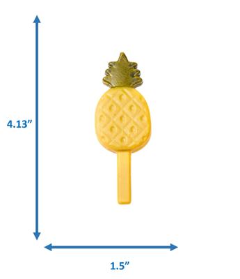 Show full view: Pup Ice Fruity Lollies Pineapple Dog Chew Treat, 3 count slide 5 of 5