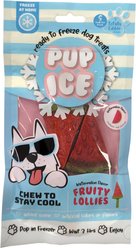 Pup Ice Fruity Lollies Watermelon Dog Chew Treat, 3 count slide 1 of 4