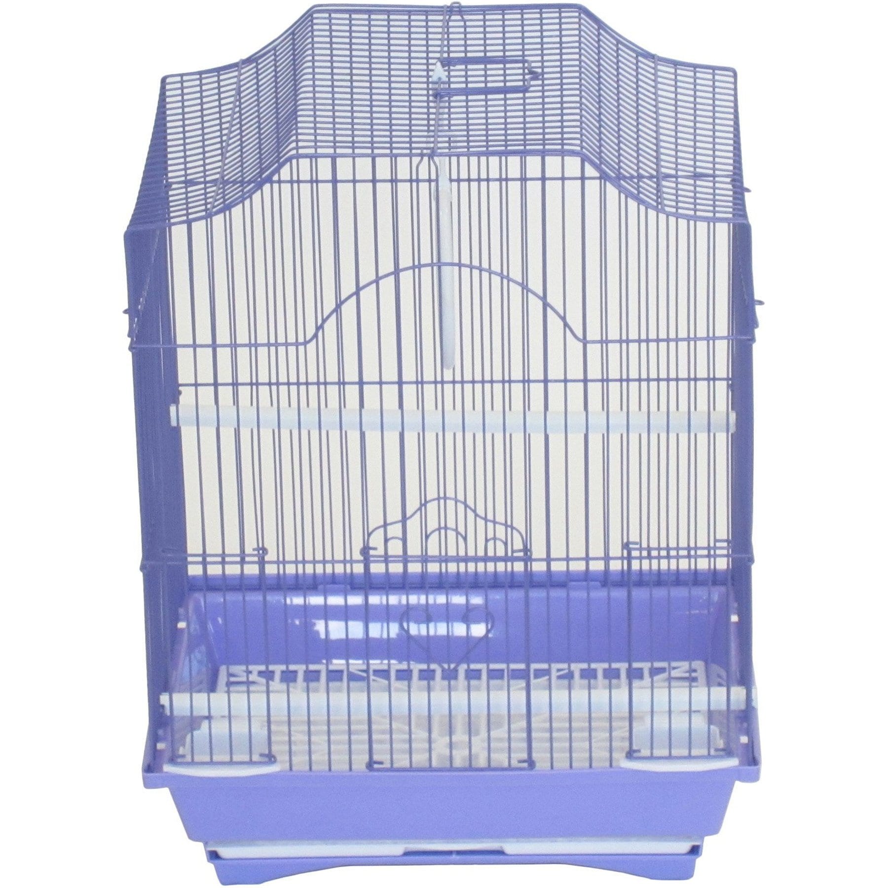 YML 1334 Barn Top Parakeet Bird Cage, Purple