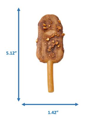 Show full view: Pup Ice Choccy Lollies Peanut Butter & Chocolate Dog Chew Treat, 2 count slide 5 of 6
