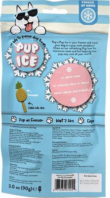 Show full view: Pup Ice Fruity Lollies Pineapple Dog Chew Treat, 3 count slide 3 of 5