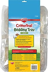 Kaytee CritterTrail Small Animal Bedding Tray, Medium, 3 count slide 2 of 5