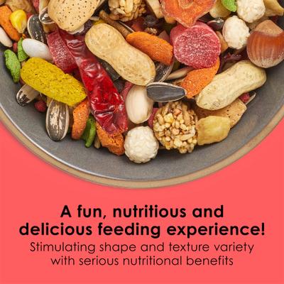 Show full view: Kaytee Fiesta Variety Mix Macaw Food, 25-lb bag slide 2 of 11